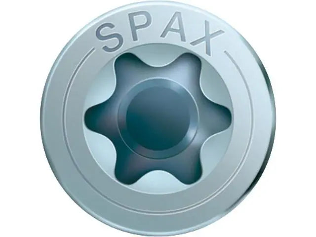 B-Ware Spax Flachsenkkopfschrauben Wirox Kunststoffrahmen Vollgewinde 7,5x100mm 100 St. - 4003530181696