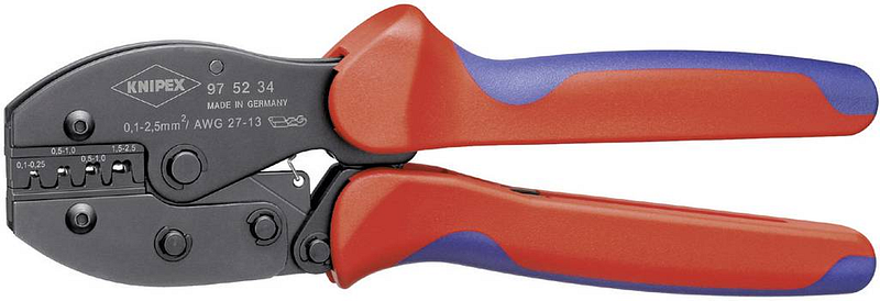 B-Ware Knipex Preciforce 97 52 34 Crimpzange Aderendhülsenzange Presszange 0,1bis 2,5mm - 4003773051879