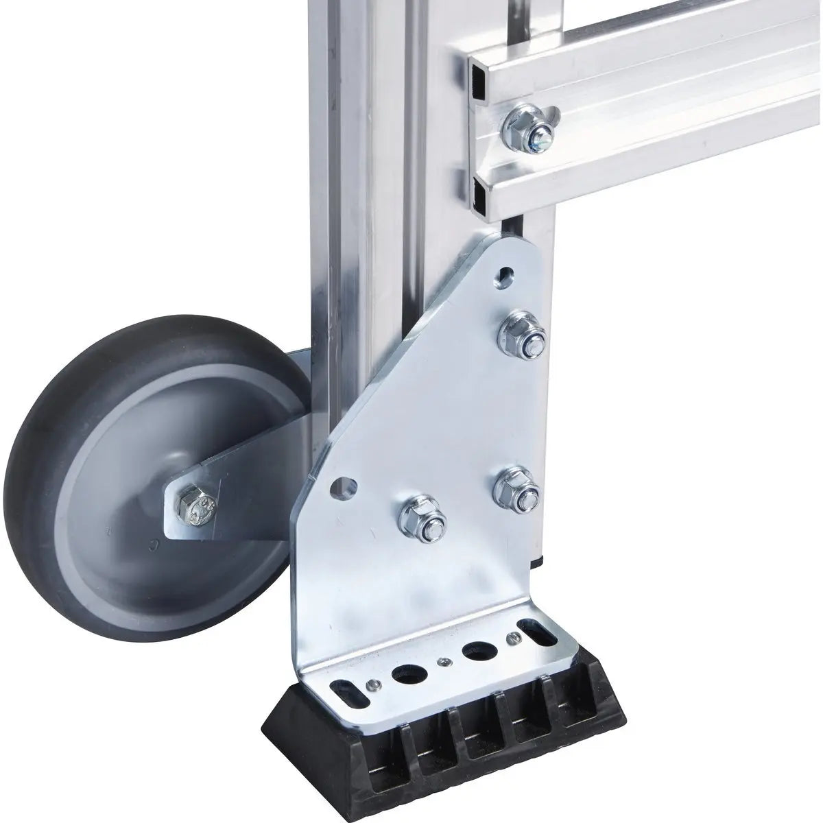 B-Ware Zarges Treppenpodest Arbeitspodest Fahrbar Plattform 4 Stufen Mobil 60 Cm 0,99 M - 4003866555420