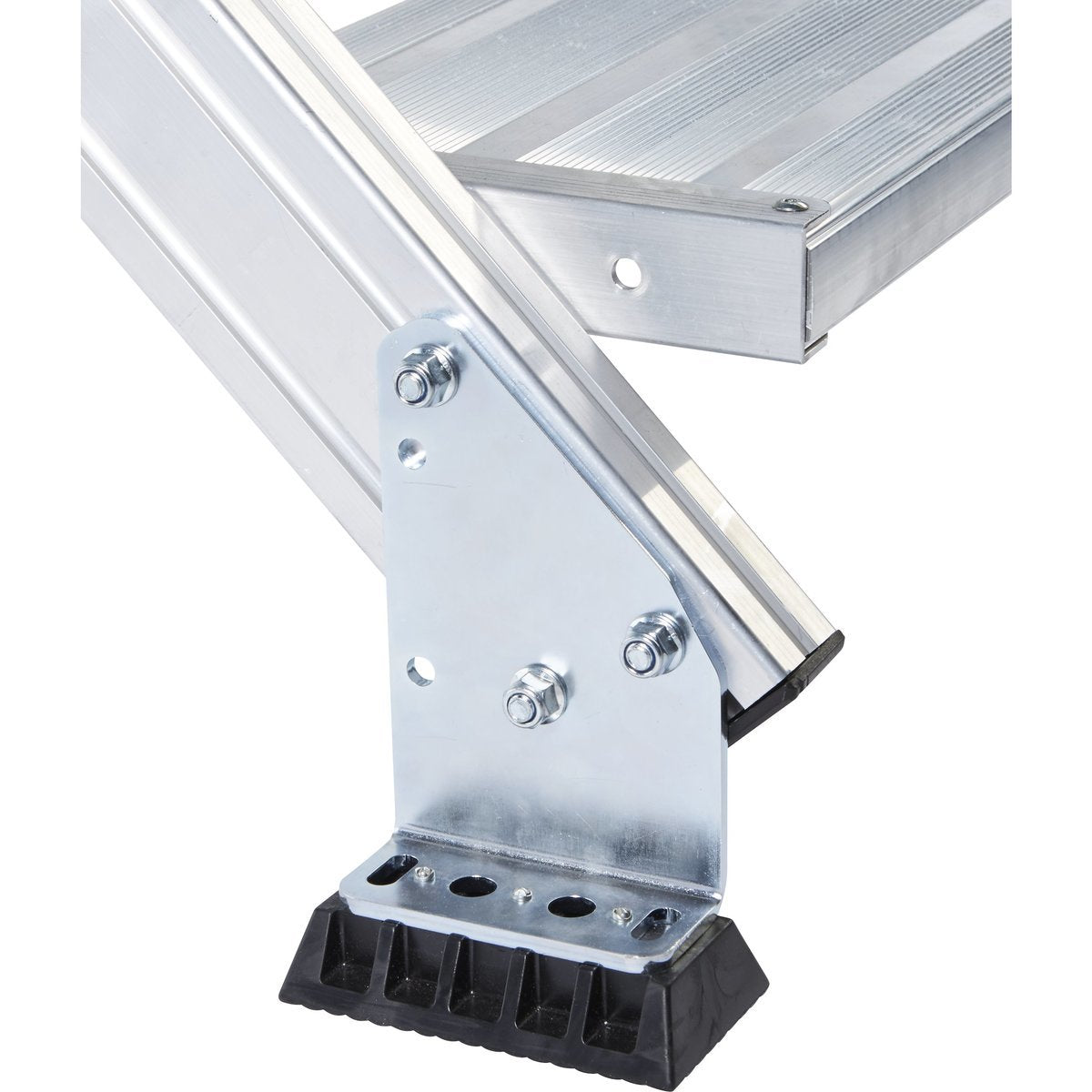 Zarges Treppenpodest Arbeitspodest fahrbar Plattform 4 Stufen mobil 60 cm 0,99 m - 4003866555420