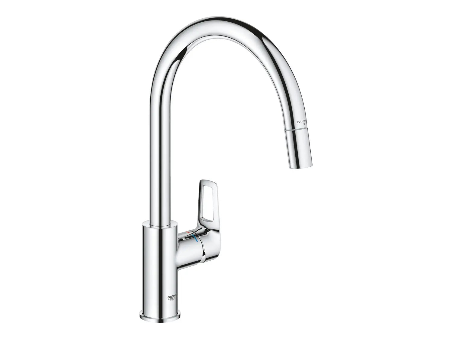 B-Ware Grohe Spültischarmatur Küchenarmatur Quick Fix Start Loop Chrom Brause Schwenkbar - 4005176741289