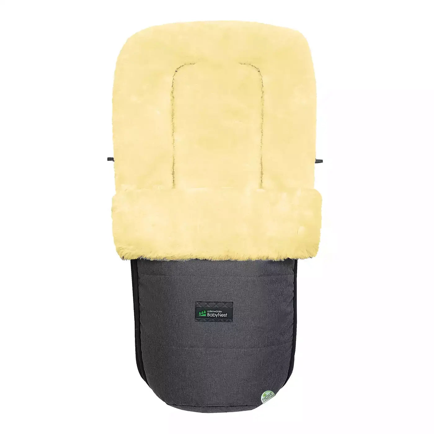 B-Ware Odenwälder Fußsack Wintersack Leon Lammfell Kinderwagen Anthrazit Extra Warm - 4005226205457