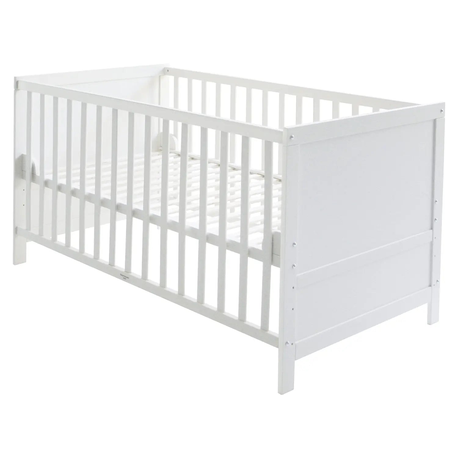 B-Ware Roba Kinderbett Babybett Komplettbett Set Sterne Grau 70 X 140 Cm Matratze  - 4005317319254