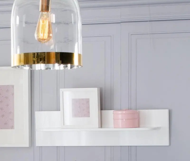 B-Ware Roba Wandregal Regal Board Kinderzimmer Babyzimmer Weiß Retro 2 Aufbewahrung - 4005317321271