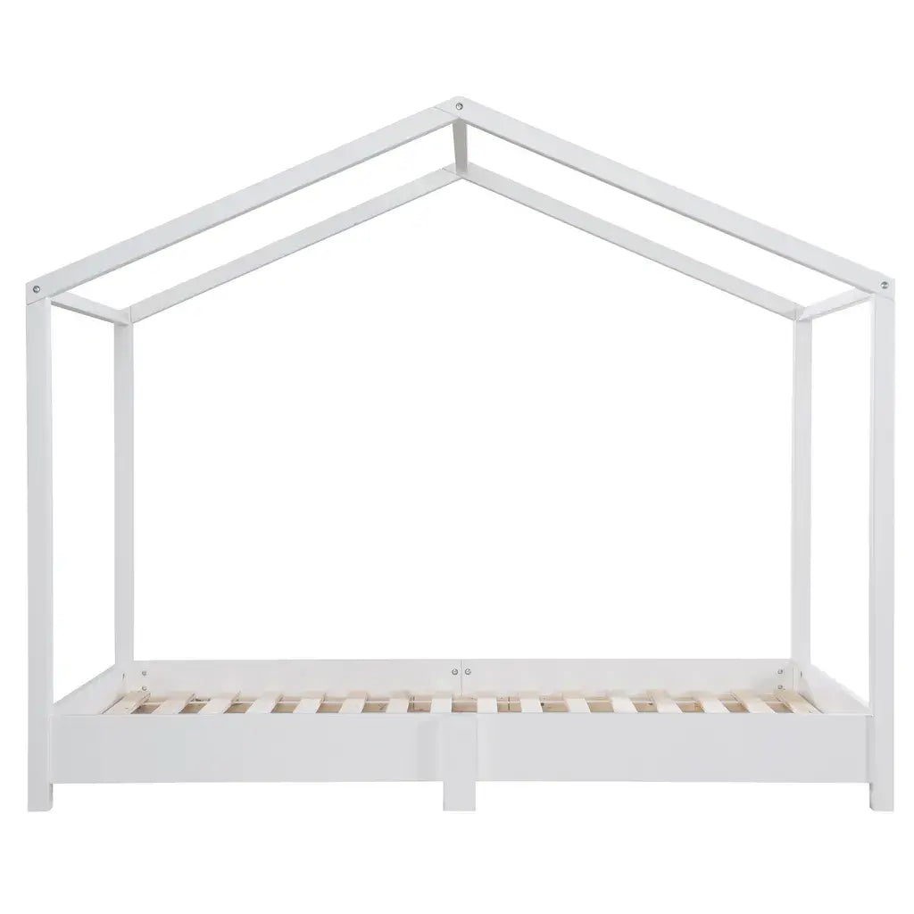 Roba Hausbett Kinderbett Bett 70x140 Cm Lattenrost Holz Weiß Kinderzimmer B-Ware