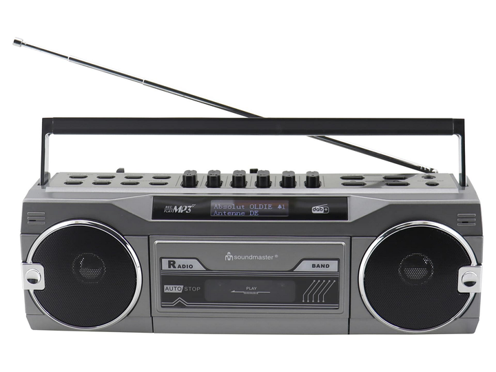 Soundmaster Dab+/Fm Radiokassettenrekorder Radio Srr80 Ti Usb Sd Bt Retro B-Ware - 4005425012788