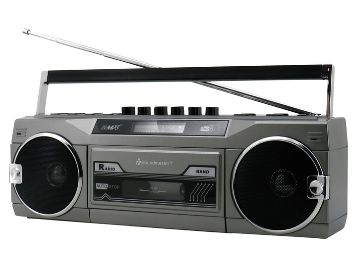 Soundmaster Dab+/Fm Radiokassettenrekorder Radio Srr80 Ti Usb Sd Bt Retro B-Ware - 4005425012788