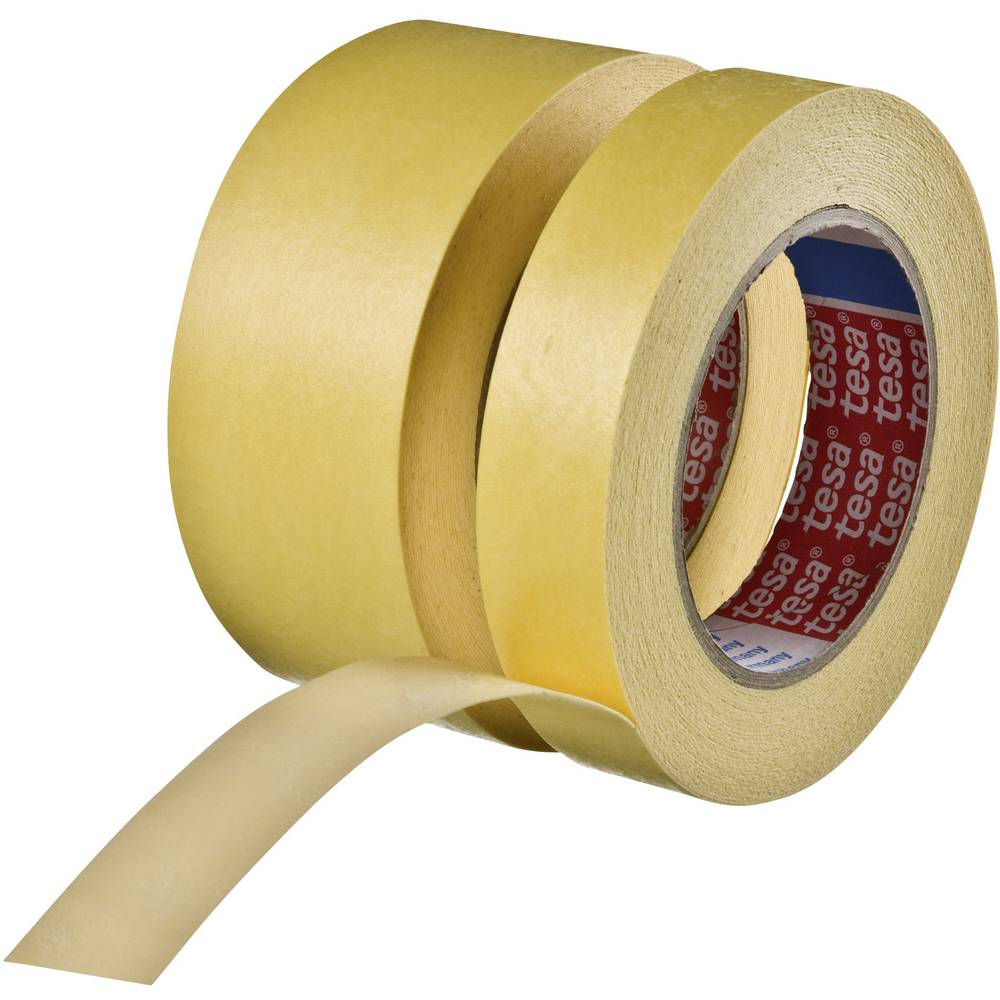 Tesa 4434 20 00 4434 20 00 Kreppband Gelb Malerband Abdeckband 10m 450mm
