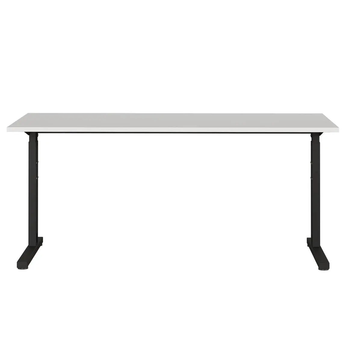 B-Ware Germania Verstellbarer Schreibtisch Lichtgrau Schwarz Höhenverstellbar - 4005949425224