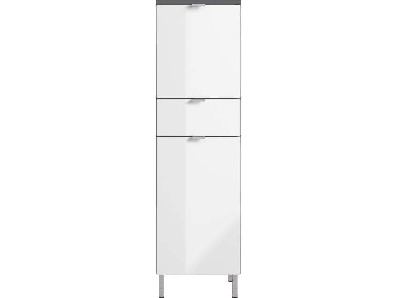 Germania Schrank Mauresa 34 Cm X 120 Cm X 34 Cm Weiß B-Ware