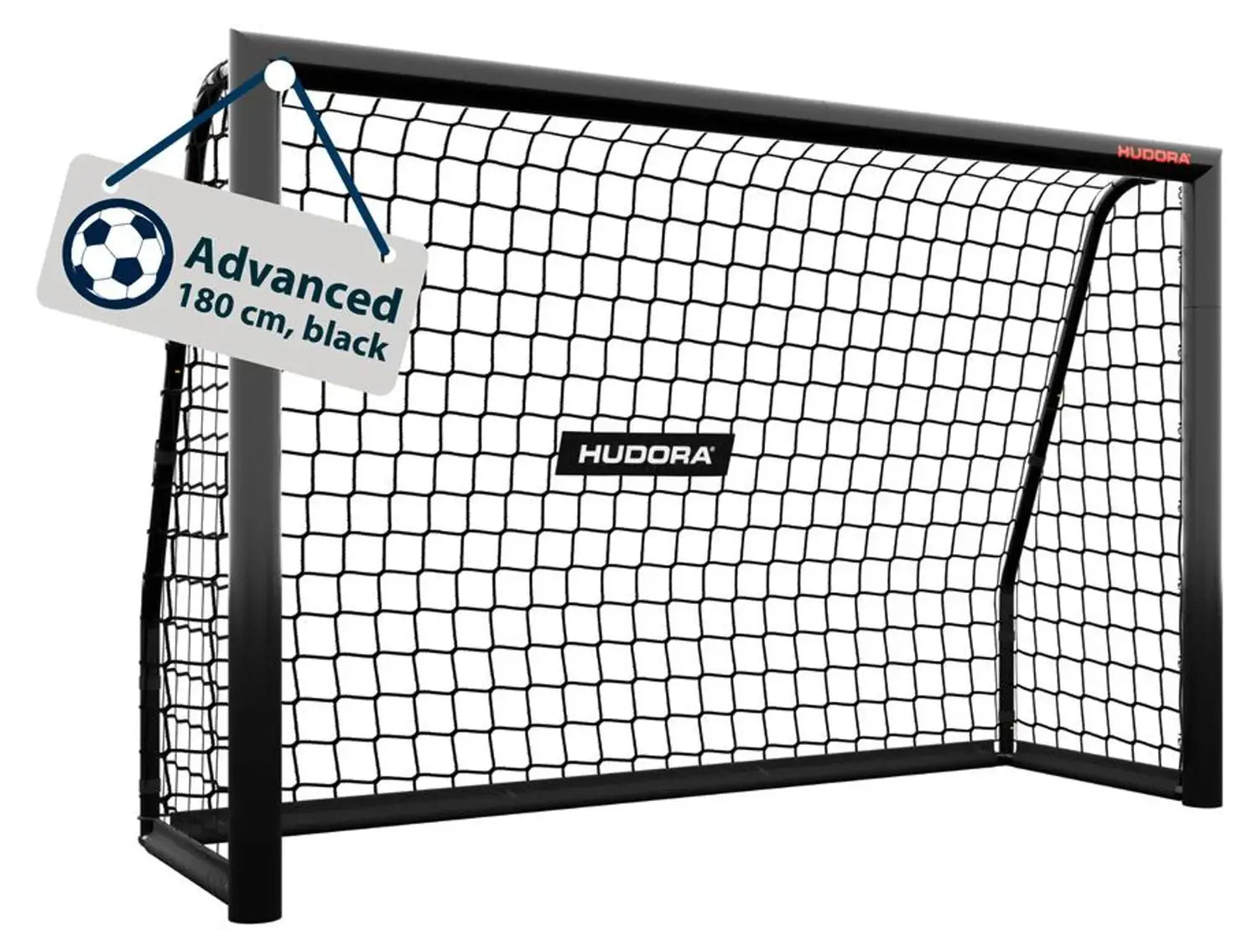 B-Ware Hudora Fußballtor Tor Netz Advanced Schwarz 180 Garten Spiel Kinder Training - 4005998769683
