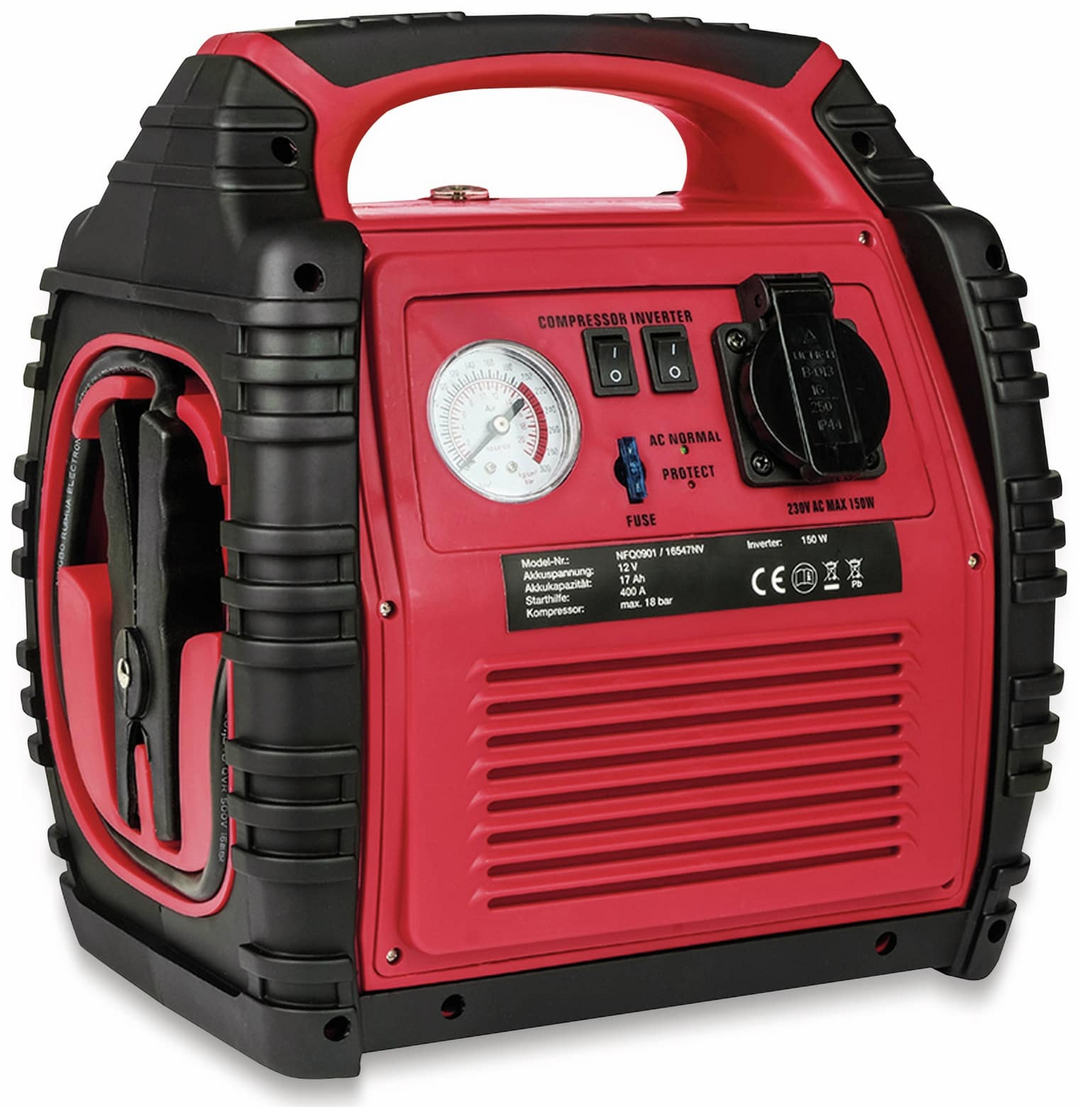 Apa Starthilfegerät Powerpack Batteriestarter 5in1 Jump Auto Starter 16547 Nv  B-Ware - 4006132165477