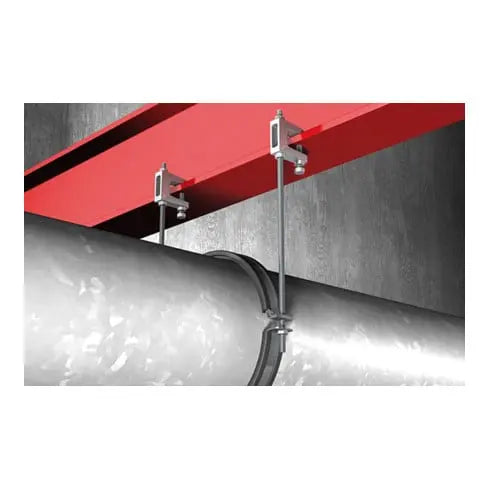 B-Ware Fischer Trägerklammer Halterung Stahlträger M10 Gewinde Spannbereich 0 20mm - 4006209796887