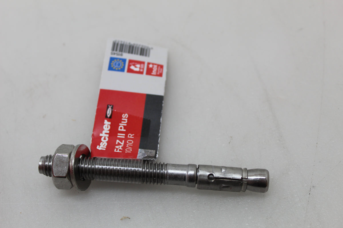 Fischer Bolzenanker Anker FAZ ll Schwerlastbefestigung Edelstahl 10.0 20 STÜCK - 4006209915455