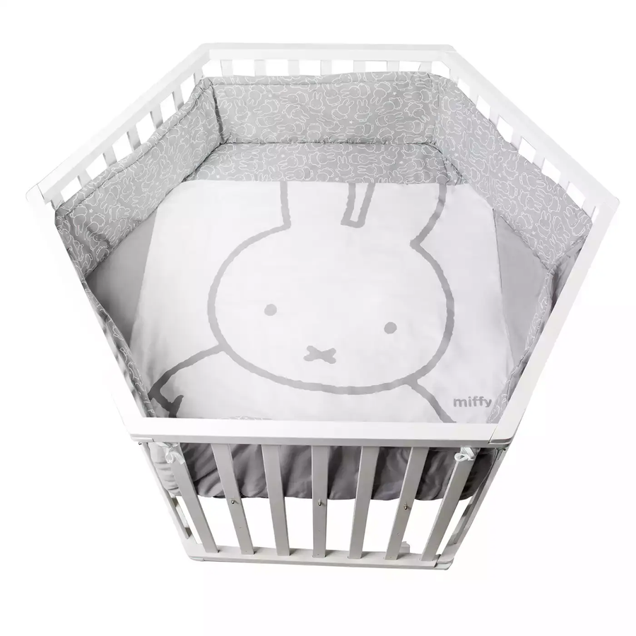 Roba Laufgitter 6 Eckig Miffy Kinderlaufstall Spielgitter Baby Faltbar B-Ware - 4006317314693