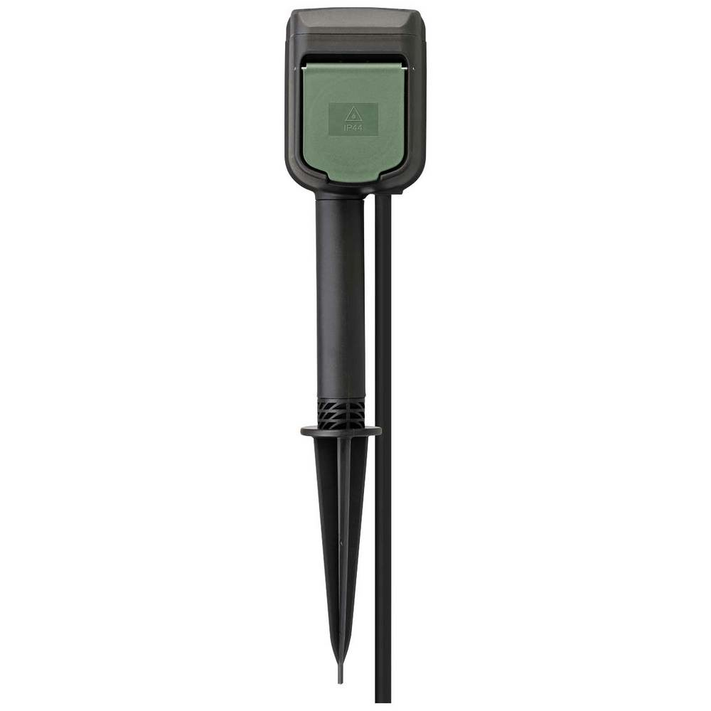 Brennenstuhl 1154540601 Gartensteckdose Wifi Steckdose 2fach M. Erdspieß Schwarz B-Ware - 4007123673520