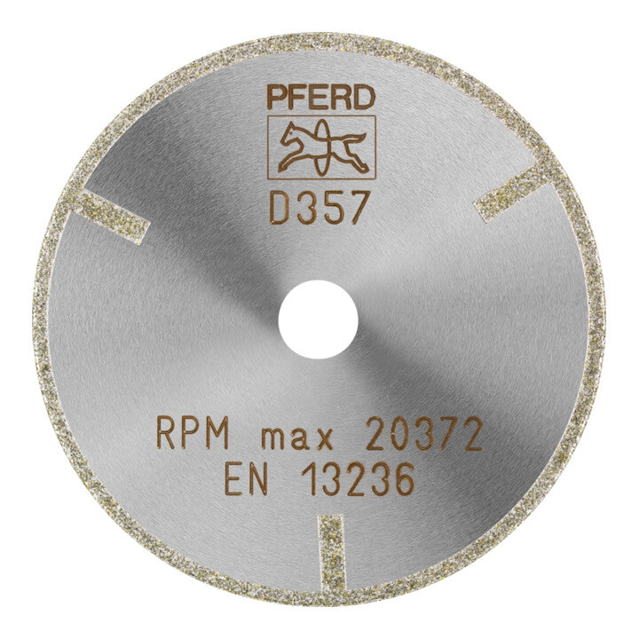 PFERD Trennscheibe Schneidscheibe Diamant D1A1R 75-2-10 D357 GFK CFK Keramik - 4007220393420