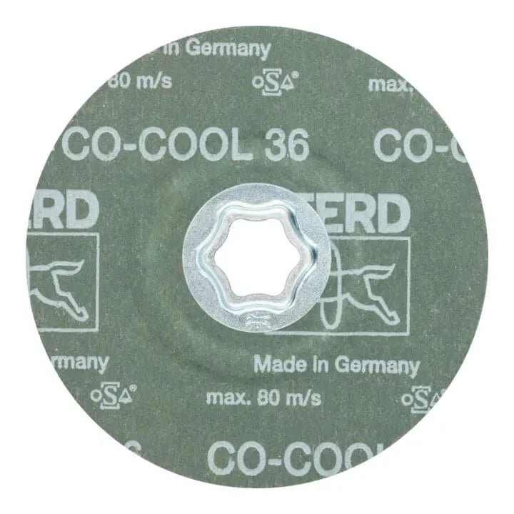 B-Ware Pferd Tools Fiberscheibe Combiclick Edelstahl Keramikkorn ø125mm Co Cool36  - 4007220722473