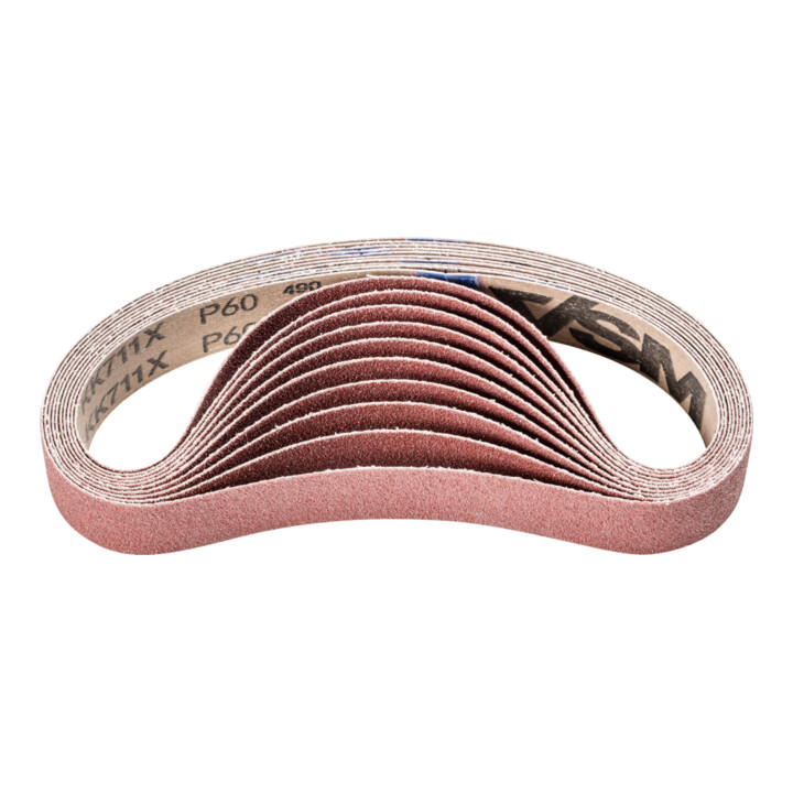 B-Ware Pferd Schleifband Band Schleifmittel 30x533mm A60 Universelle Anwendung 20 Stück - 4007220620380