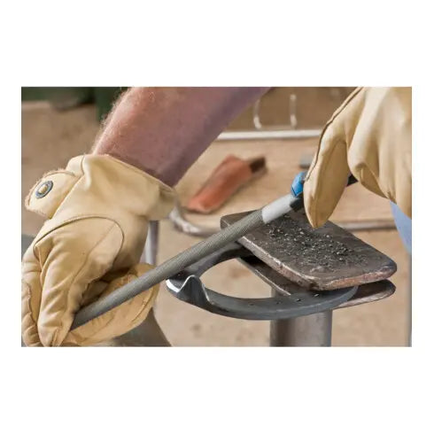 B-Ware Pferd Werkstattfeile Feile Halbrundspitz 200mm Hieb 2 Universell 4 Stück - 4007220809921