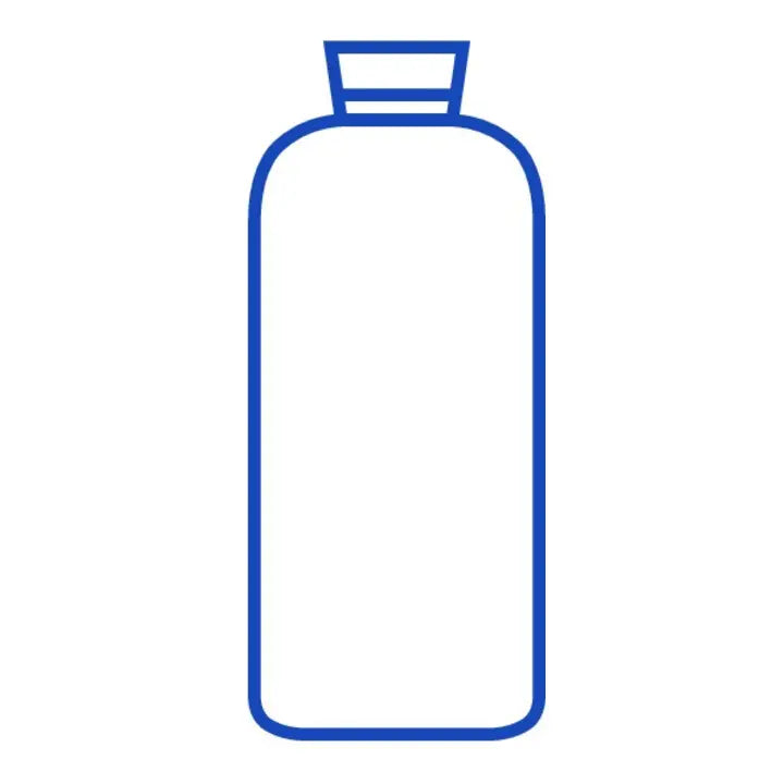 B-Ware Hünersdorff Flasche Weithalsflasche Chemikalienbeständig 1000 Ml 8 Stück - 4007228701579