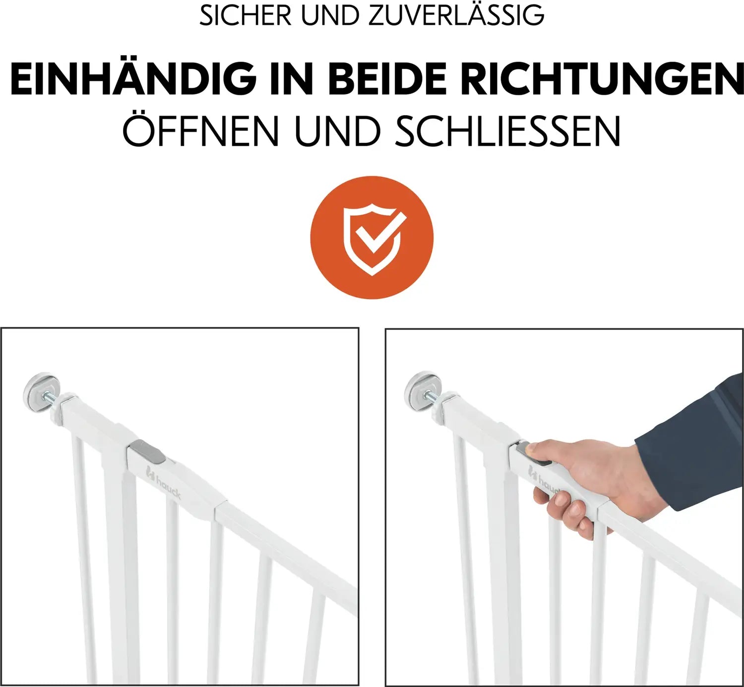 B-Ware Hauck Schutzgitter Treppengitter Türgitter Open N Stop 2 Set Verlängerung 21 Cm - 4007923597606