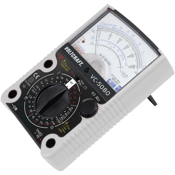 Voltcraft VC-5080 Hand-Multimeter Spannungsmesser analog Werksstandard CAT III