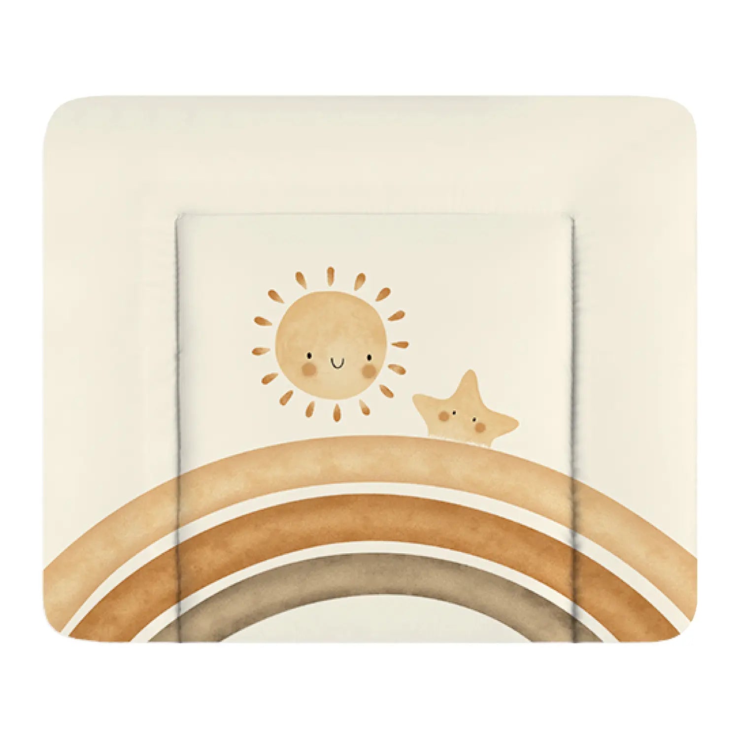 B-Ware Julius Zöllner Wickelauflage Unterlage Softy Folie Sunrise Polyestervlies 75x85 - 4009250140425