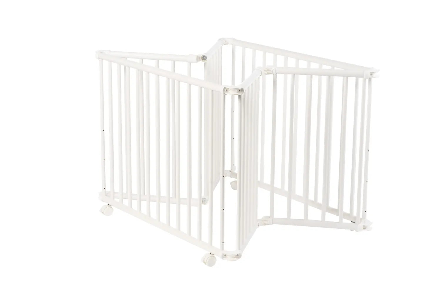 B-Ware Geuther Lucilee Laufgitter Spielgitter Kinder Laufstall Weiß 90x97 Cm Buchenholz - 4010221089636