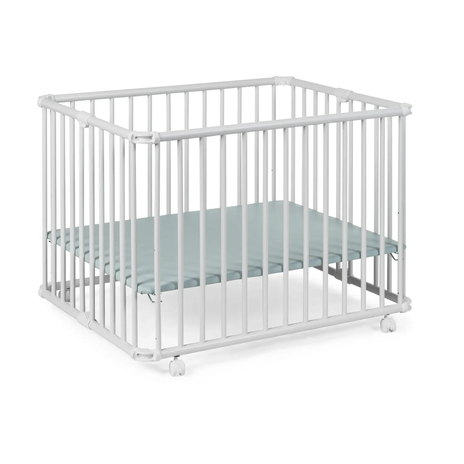 B-Ware Geuther Lucilee Laufgitter Spielgitter Kinder Laufstall Weiß 90x97 Cm Buchenholz - 4010221089636