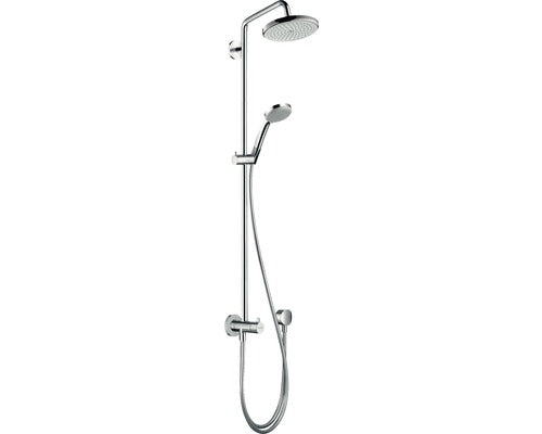 Hansgrohe Duschsystem Duschsäule Croma Showerpipe Umsteller chrom Badezimmer - 4011097690179