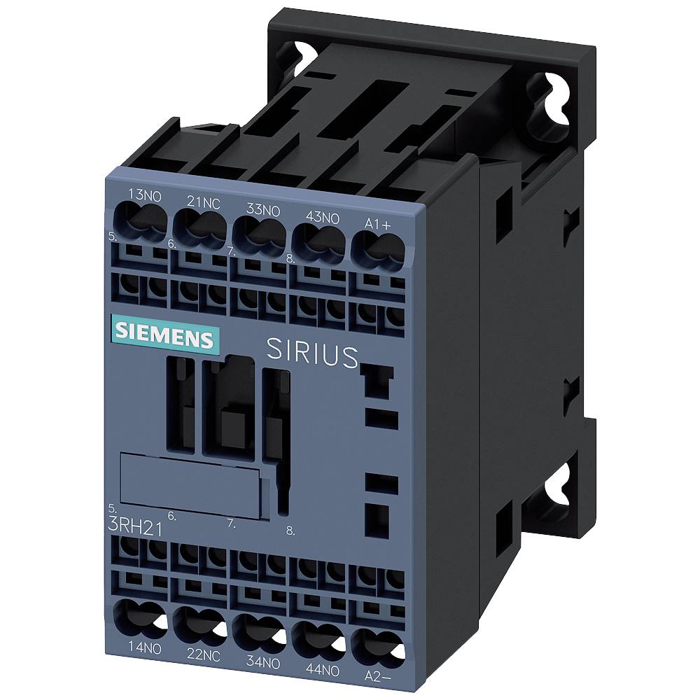 Siemens Hilfsschütz Relais 3RH2131-2UB40 S00 DC 24V Federzuganschluss - 4011209912304