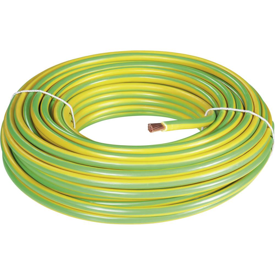 Bkl Electronic Erdungskabel Leitung H07 V K 16 Mm² Grün Gelb 25 M B-Ware - 4011376744708