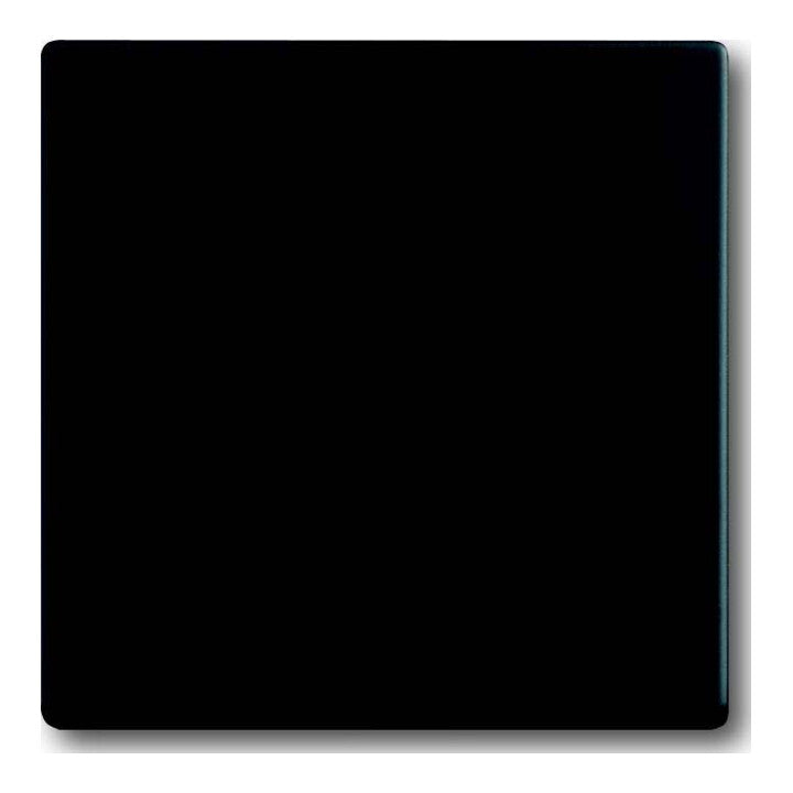 Busch Jaeger Wippe Schalter Taster Abdeckung schwarz Kunststoff matt 2 STÜCK - 4011395129685