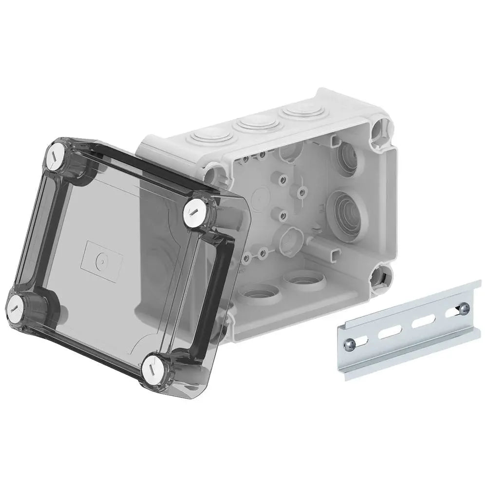 B-Ware Obo Bettermann Abzweigdose Kabelabzweigkasten Kunststoff Transparent 150x116mm - 4012196057702