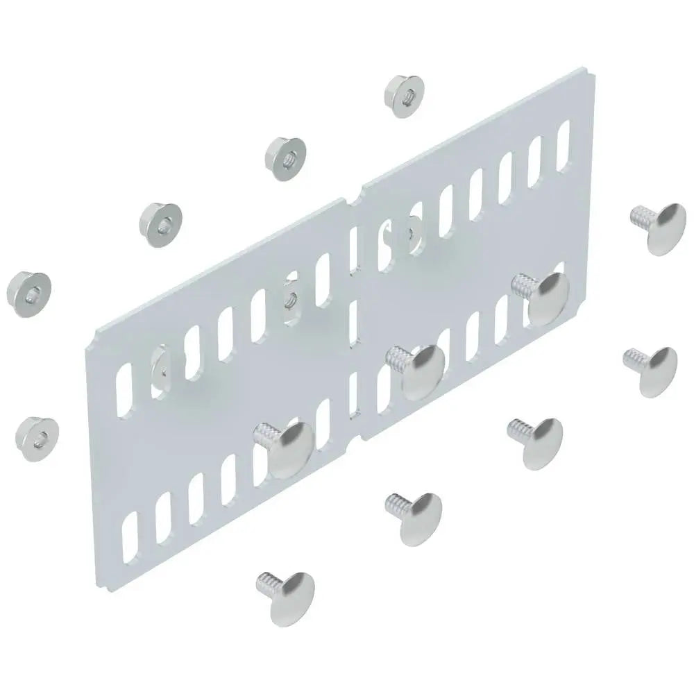 B-Ware Obo Bettermann Verbindungselement Verbinder Metall Kabelrinne Stahl 10 Stück - 4012196446292