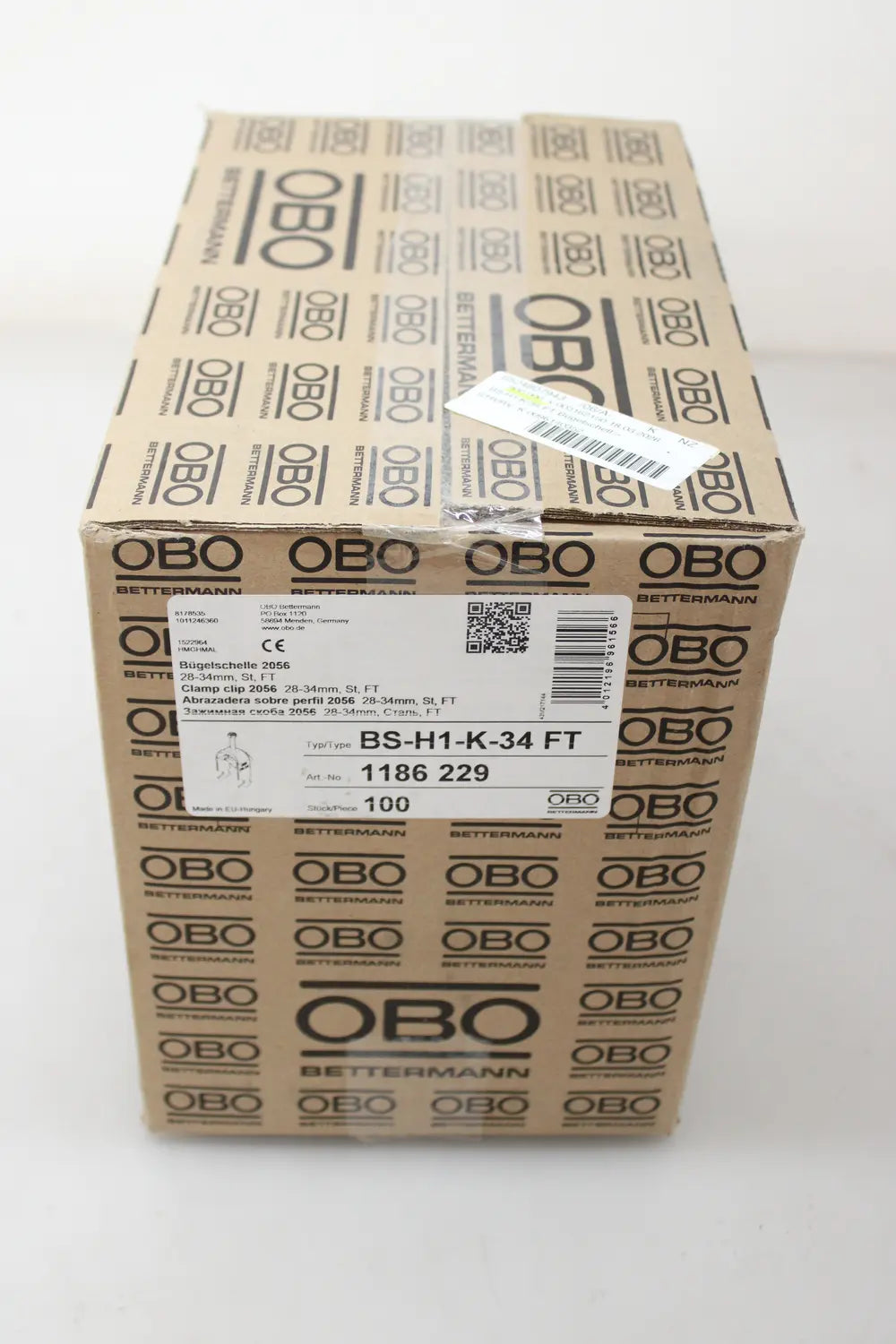 B-Ware Obo Bettermann Kabelschelle 2056 Ft Klemmschelle 28   34 Mm Halterung 100 Stück - 4012196961566