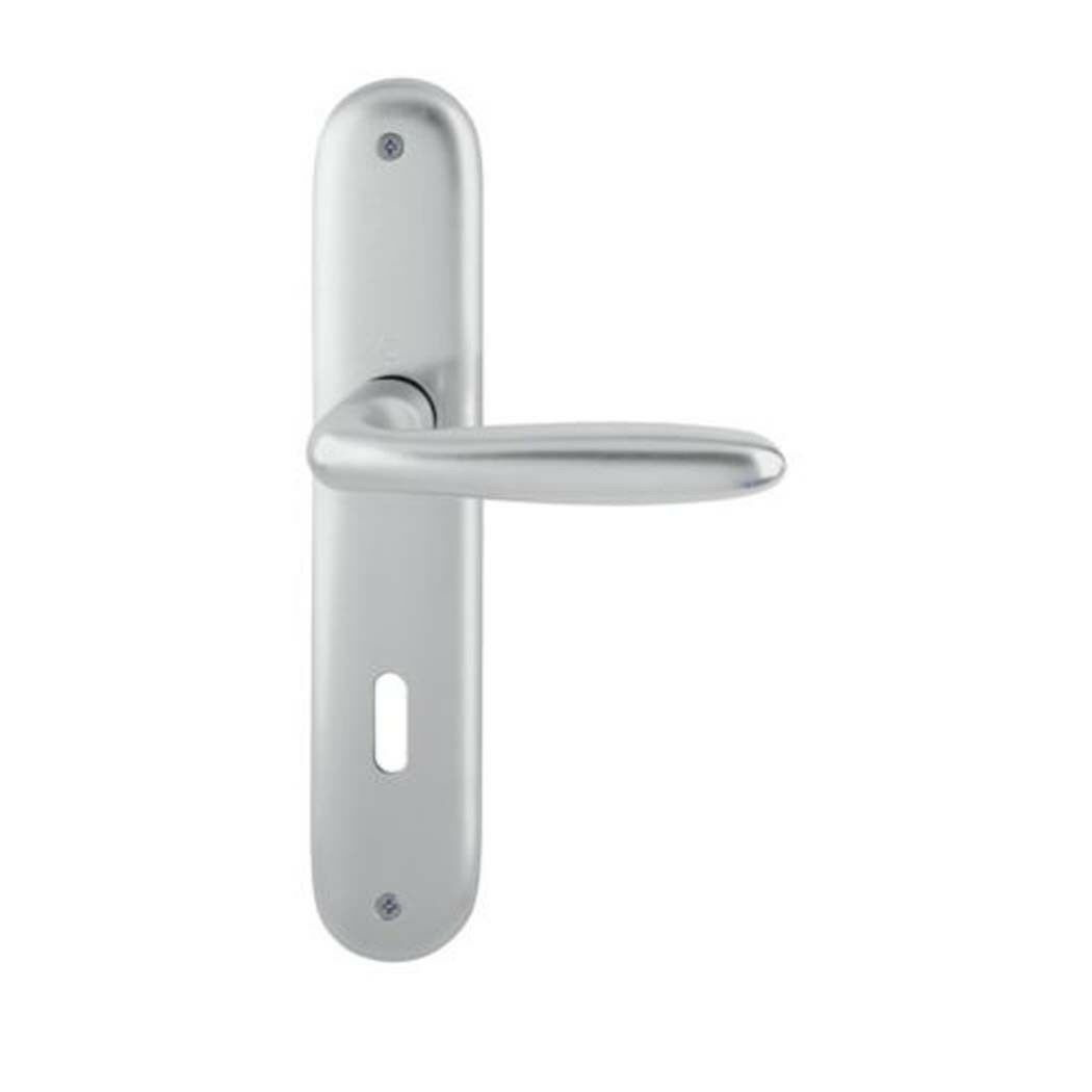 Hoppe Zimmertür Langschildgarnitur Türklinke Türgriff Wc 1510/273 P F1 Aluminium B-Ware - 4012789306606