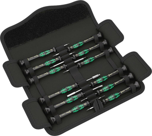 B-Ware Wera Kraftform Micro 12 Electronics 1 Schraubendreher Set 12teilig Schlitz