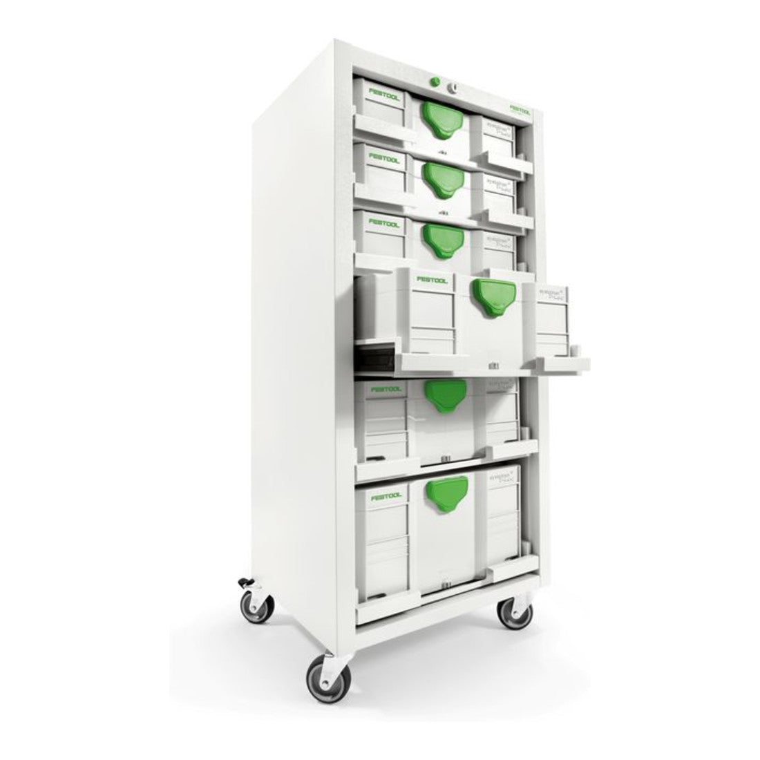 Festool Rollensatz Radsatz Aufbewahrung Systainer Sortainer SYS PORT 4er-Set - 4014549017869