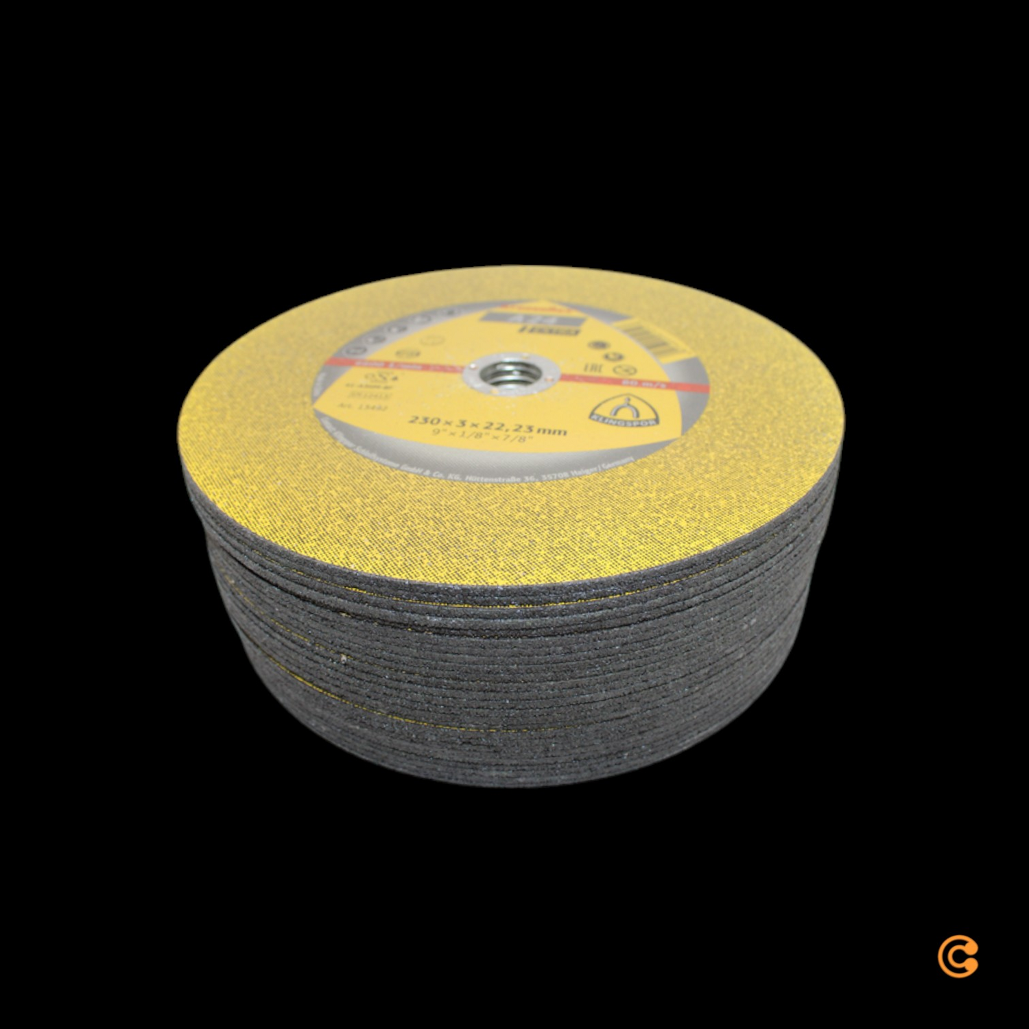 Klingspor Trennscheiben Schneidscheiben A 24 Ex 230 X 3 X 22 23 Mm 25 Stk  B-Ware - 4014855012527