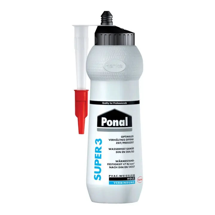 B-Ware Ponal Holzleim Leim Kleber Super 3 Ppl 12 420g Din68602 D3 Profi Leimer 12 Stück - 4015000088596
