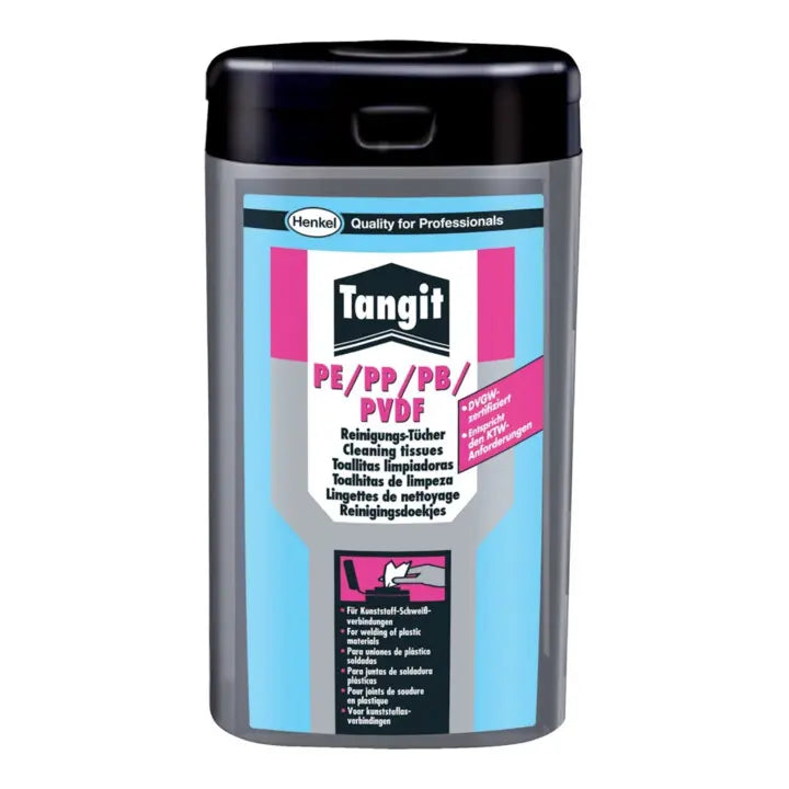 B-Ware Tangit Reinigungstücher Tücher Pe Pp Pb Pvdf Schweißen 8 Dosen X 100 Stück - 4015000089838