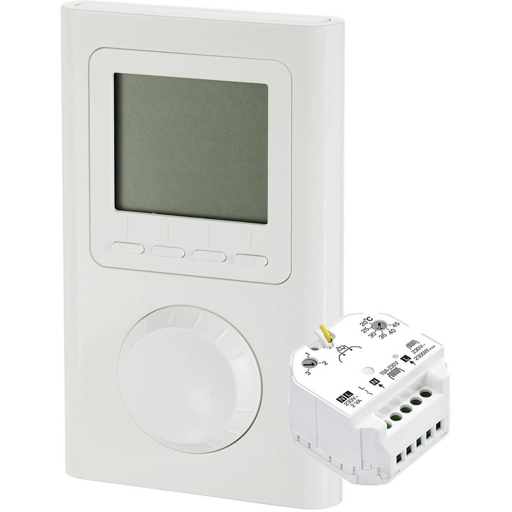 Dimplex Raumthermostat Thermostat Set Funk Empfänger Regelung weiß 1 Set - 4015627375956