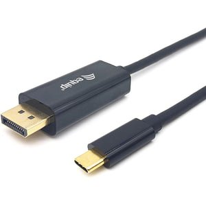B-Ware EQUIP Kabel Leitung USB Typ-C DisplayPort Grau 2 m 4K Plug Play