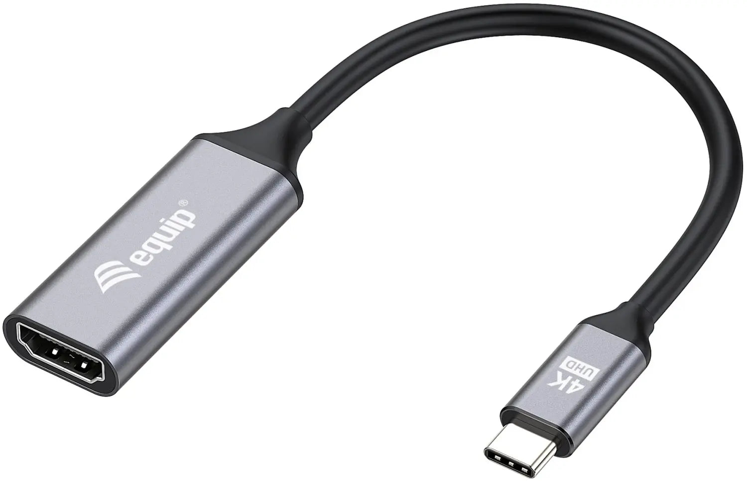B-Ware Equip Adapter Konverter Zubehör Usb C Zu Hdmi Kabel Silber 4 K 60 Hz 0,15 M - 4015867229996