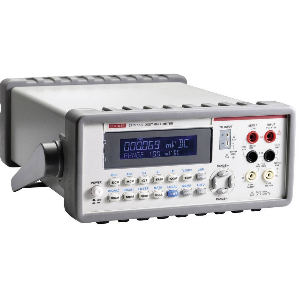 Keithley Tischmultimeter Messgerät Multimeter digital True RMS USB CAT II 600 V - 4016138801033