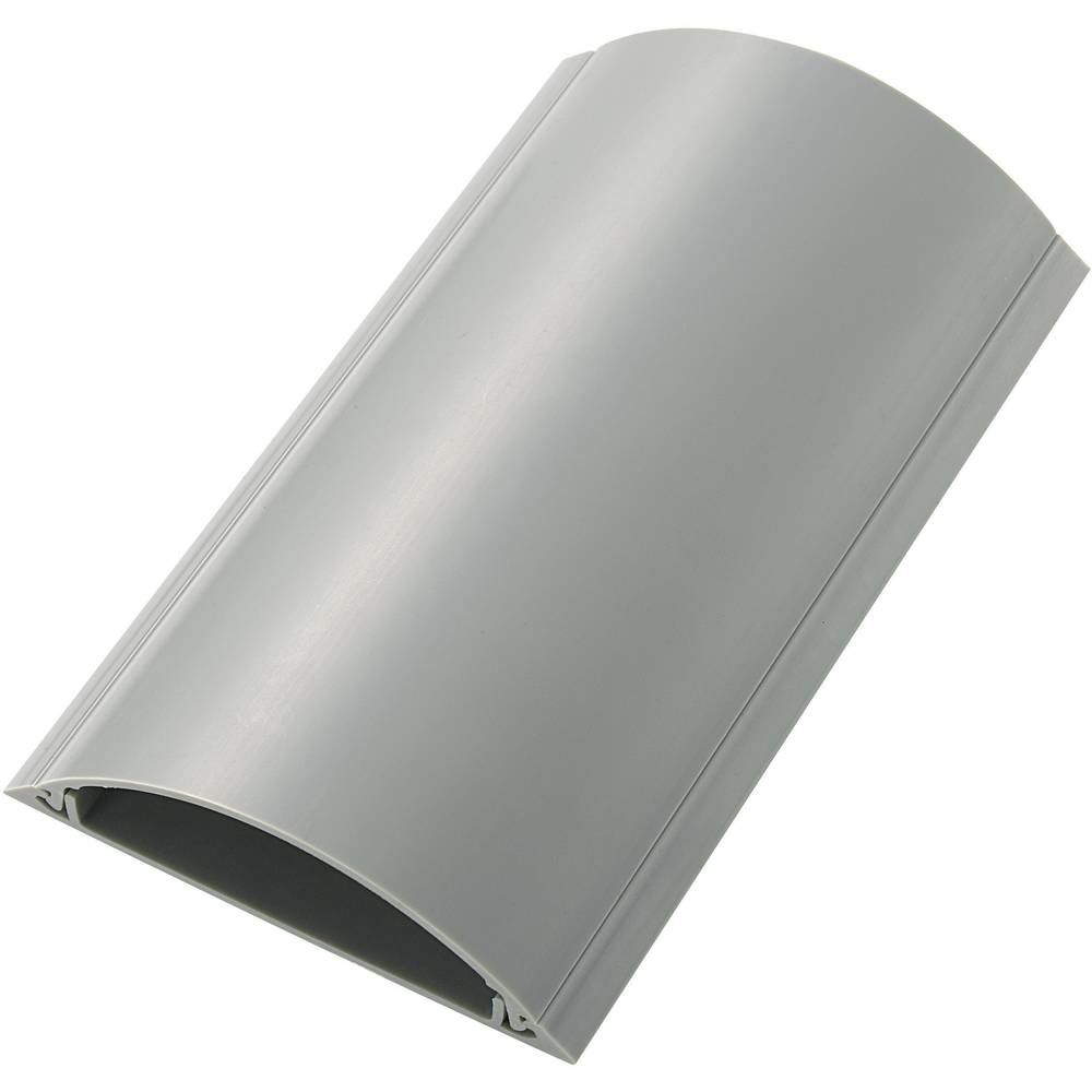 TRU COMPONENTS Kabelbrücke Kabelkanal PVC Grau Kabelschutz 57 x 13 mm Kanal 1 m - 4016139321950