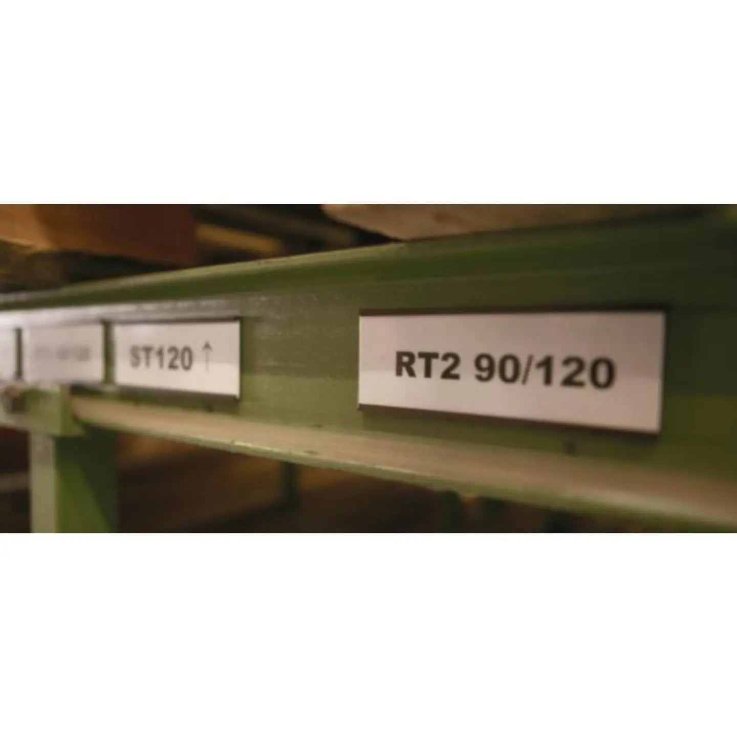 B-Ware Franken Etikettenrahmen Halter Magnetfolie Transparent 75x40mm 10 Stück - 4016946000802