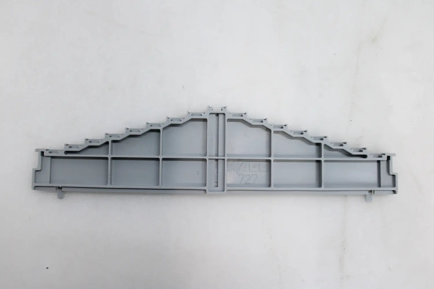 B-Ware Wago Abschlussplatte Abdeckung Abschlussplatte Grau 25 St Industriepackung 727 - 4017332635240